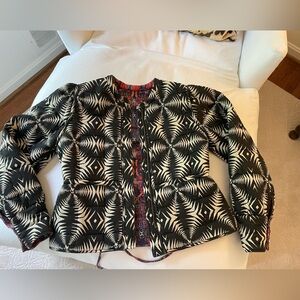 Ba&sh Terry quilted blazer, reversible, size 1 (small)